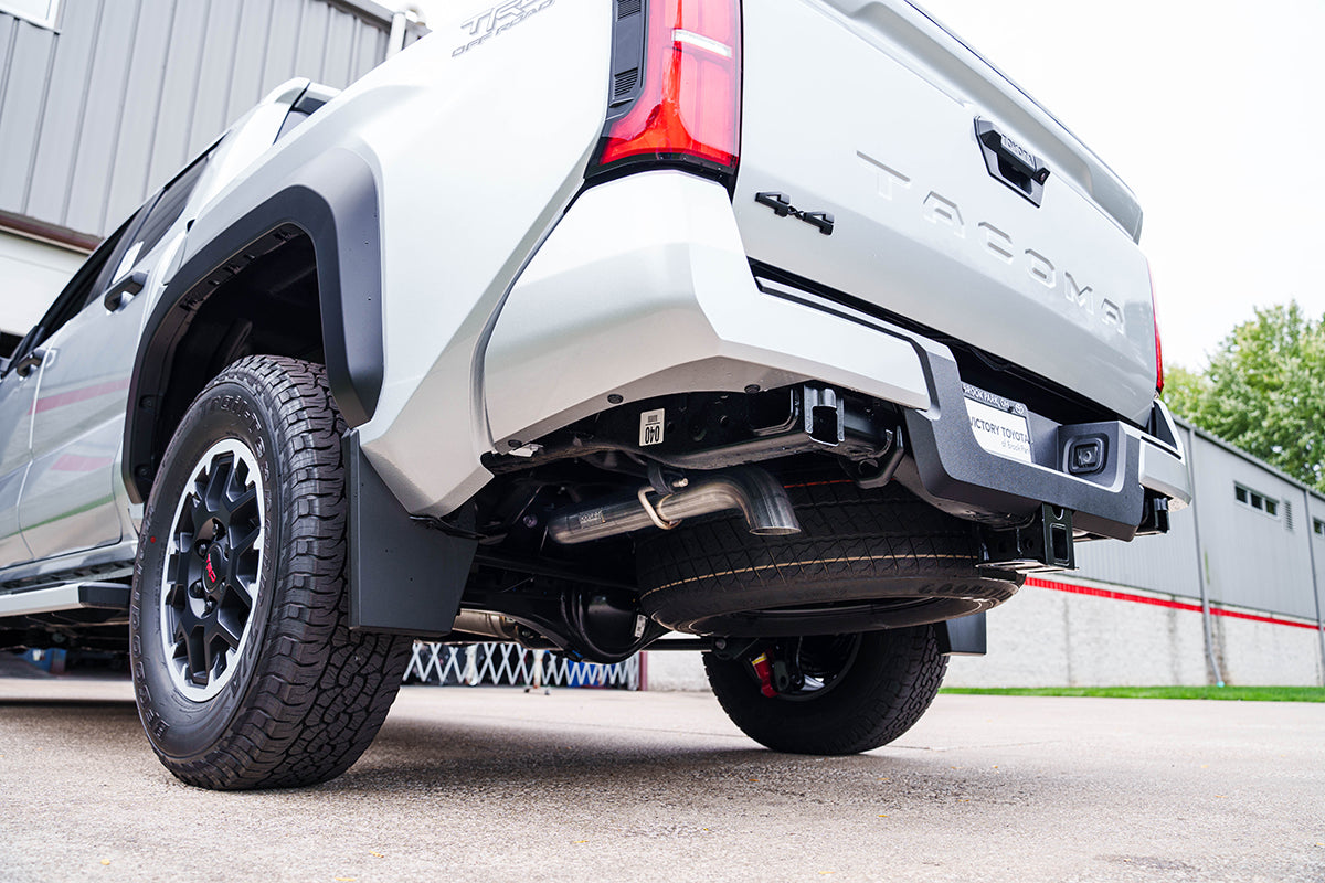 3 Inch Sport Cat-Back Exhaust, Custom Tuned Muffler, After Axle Exhaust Dump 24-25 Toyota Tacoma Corsa Performance