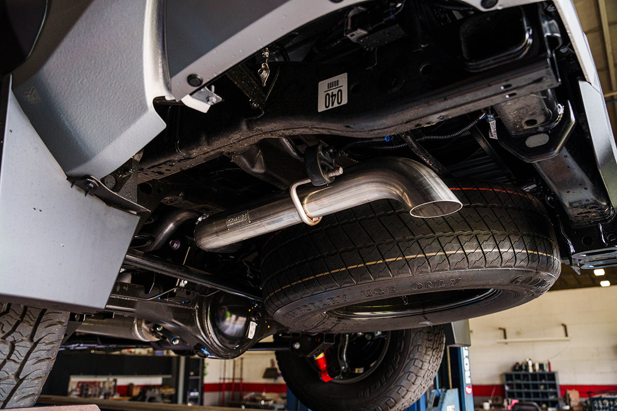 3 Inch Sport Cat-Back Exhaust, Custom Tuned Muffler, After Axle Exhaust Dump 24-25 Toyota Tacoma Corsa Performance
