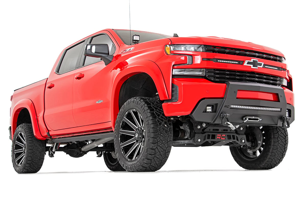 6 Inch Lift Kit Mono Leaf Rear Chevy Silverado 1500 4WD (2022-2024) Rough Country