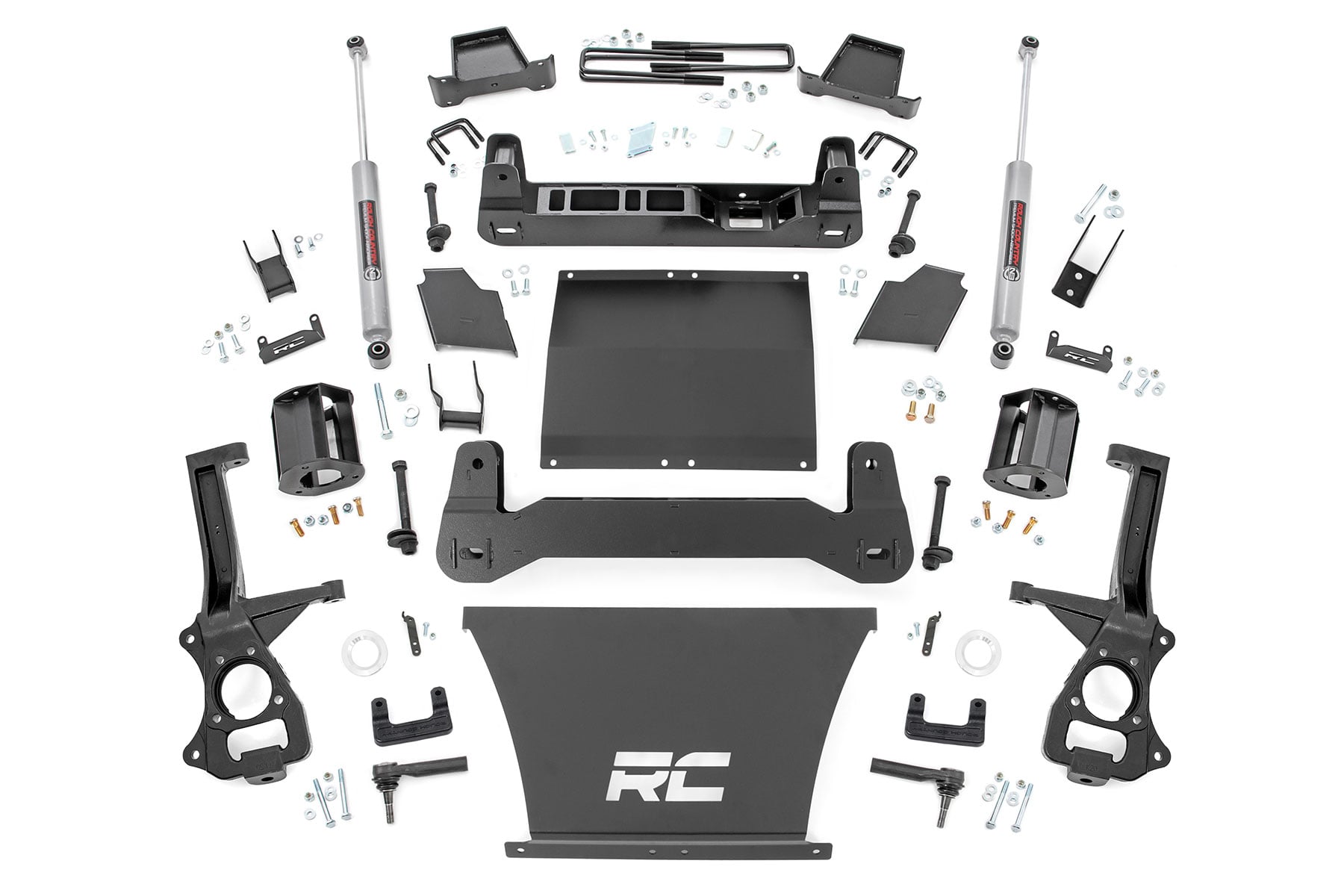 6 Inch Lift Kit Chevy Silverado 1500 4WD (2019-2024) Rough Country