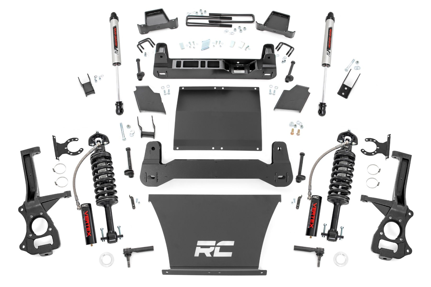6 Inch Lift Kit Vertex/V2 Chevy Silverado 1500 4WD (2019-2024) Rough Country