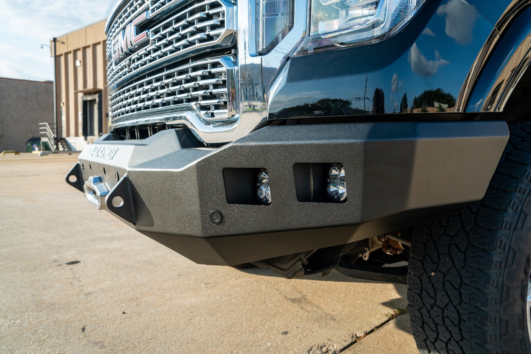 Stealth Front Winch Bumper Pre-Runner Guard - Texture Black 2020-2023 GMC 2500 3500