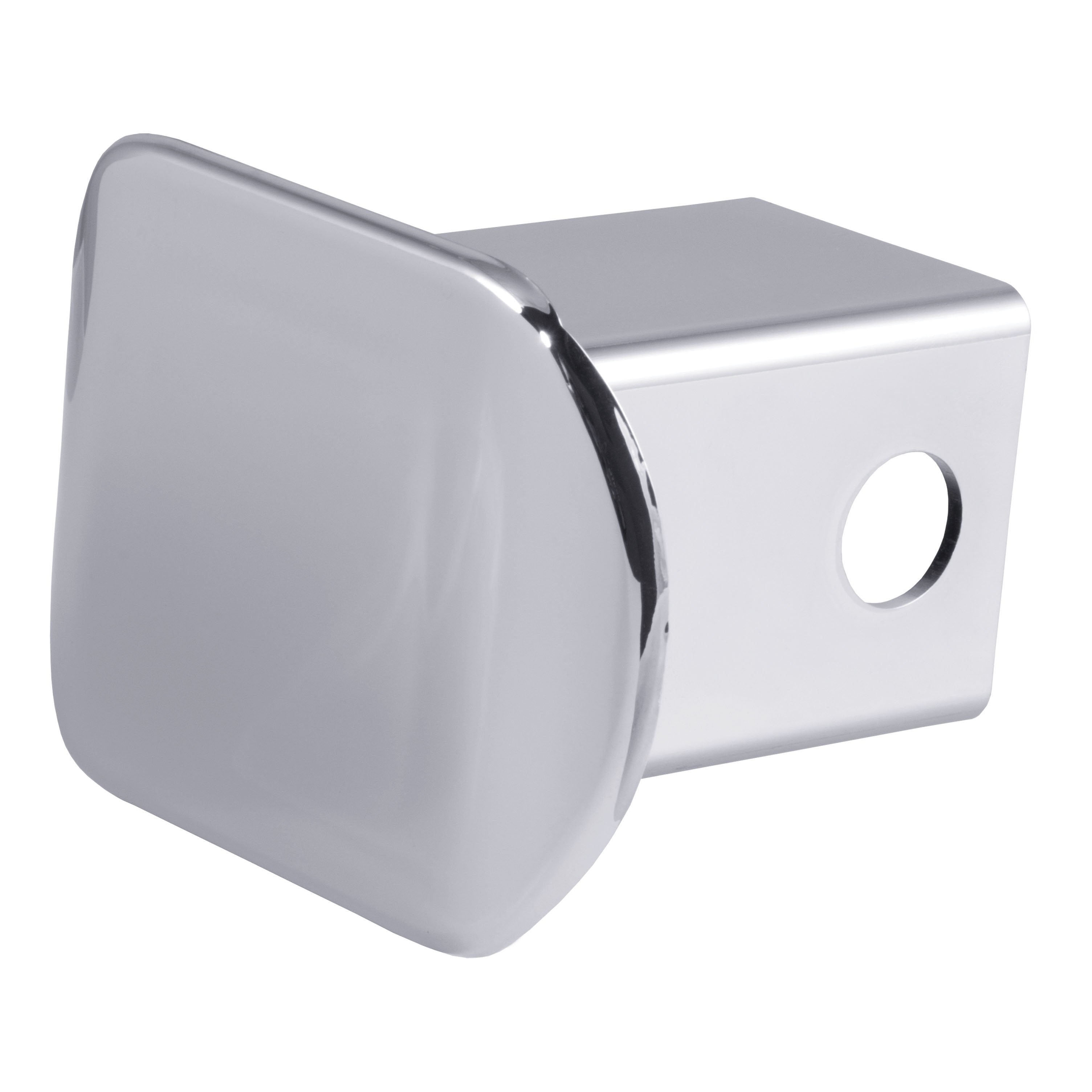 CURT Chrome Plastic Trailer Hitch Cover, Fits 2-Inch Receiver Model 22171