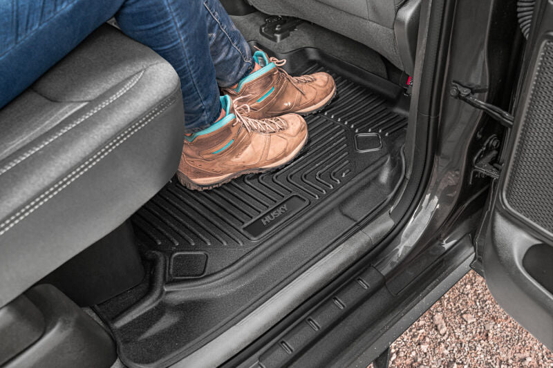 Husky Liners 09-14 Ford F-150 SuperCab X-Act Contour Black 2nd Seat Floor Liner (Full Coverage)