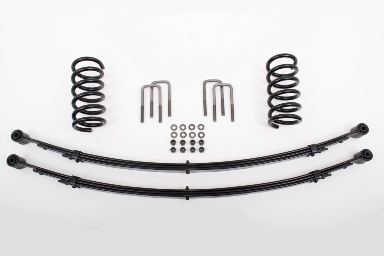 McGaughy's 2/3 Inch Coil Spring Lowering Kit 2004-2015 Nissan Titan Quad Cab Short Bed 2WD