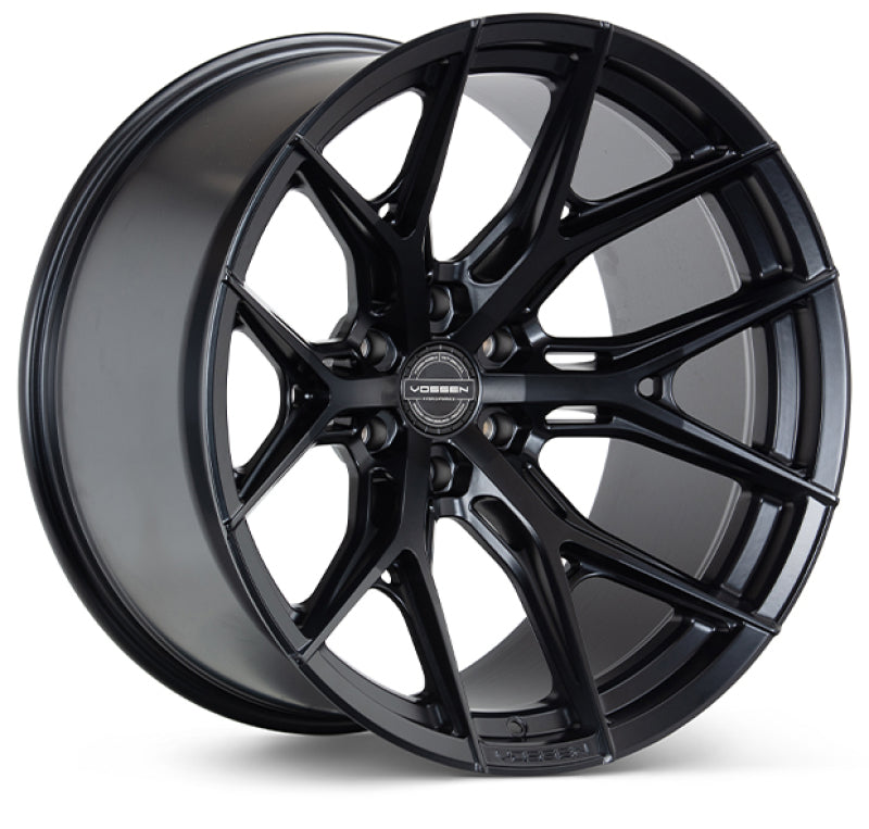 Vossen HF6-4 24x10 / 6x139.7 / ET25 / 106.1 / Deep - Satin Black Wheel
