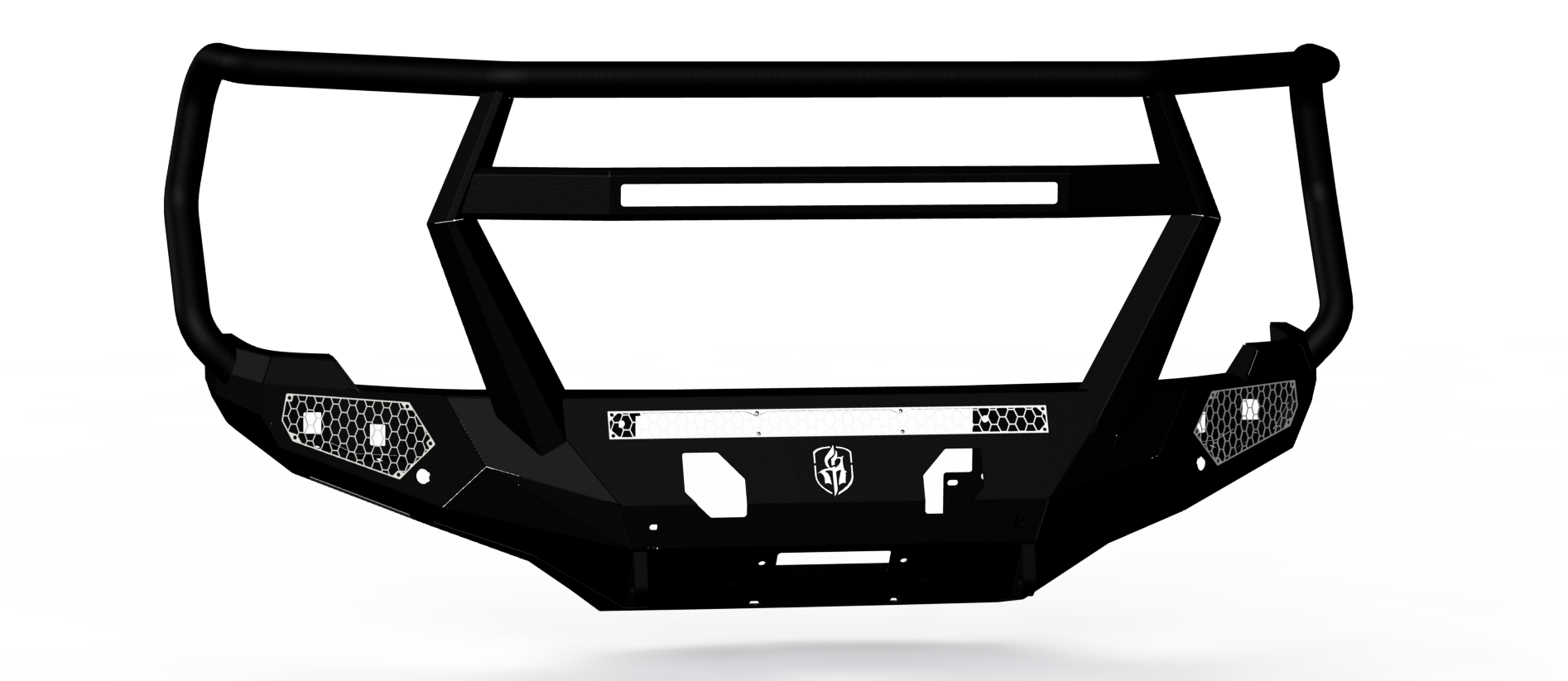 Evolution Front Winch Bumper Reaper Guard - Texture Black 2024-2025 GMC 2500 3500