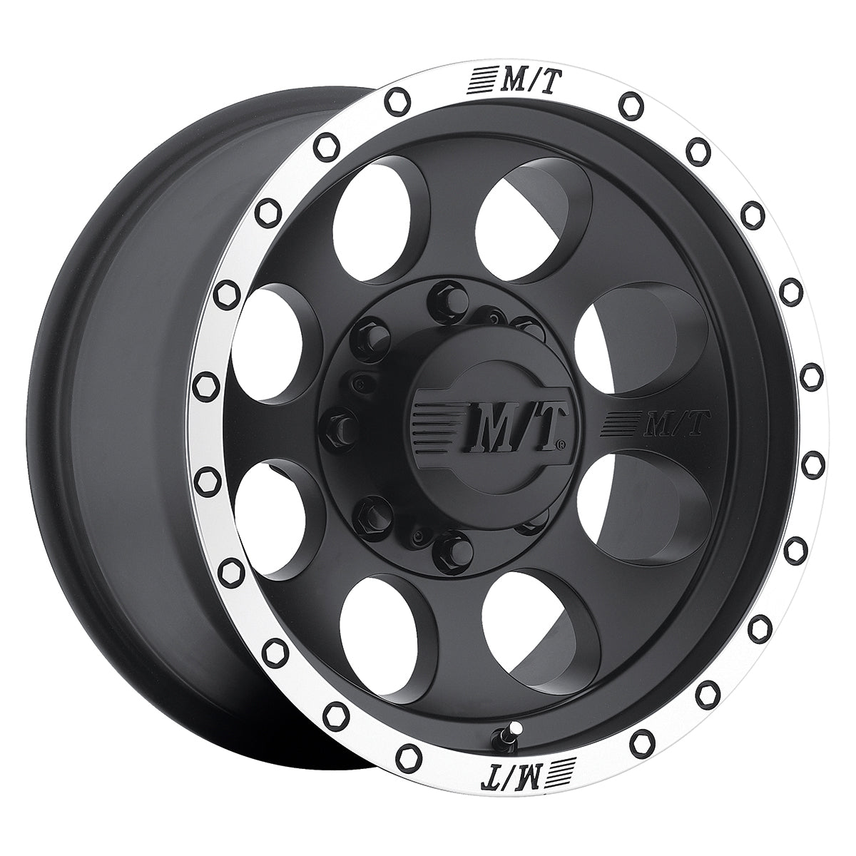 Classic Baja Wheel 15X10 3.625 x 5X4.50 Hub Bore 3.208 Matte Black Mickey Thompson