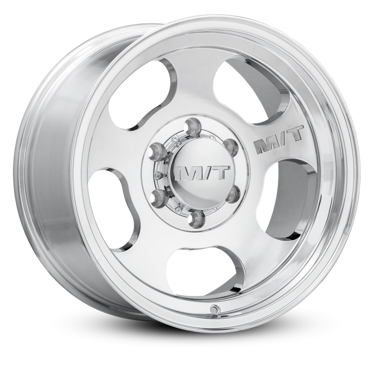 MT Canyon Wheel 15X8 3.63 x 5x4.5 Hub Bore 3.075 Polished Mickey Thompson