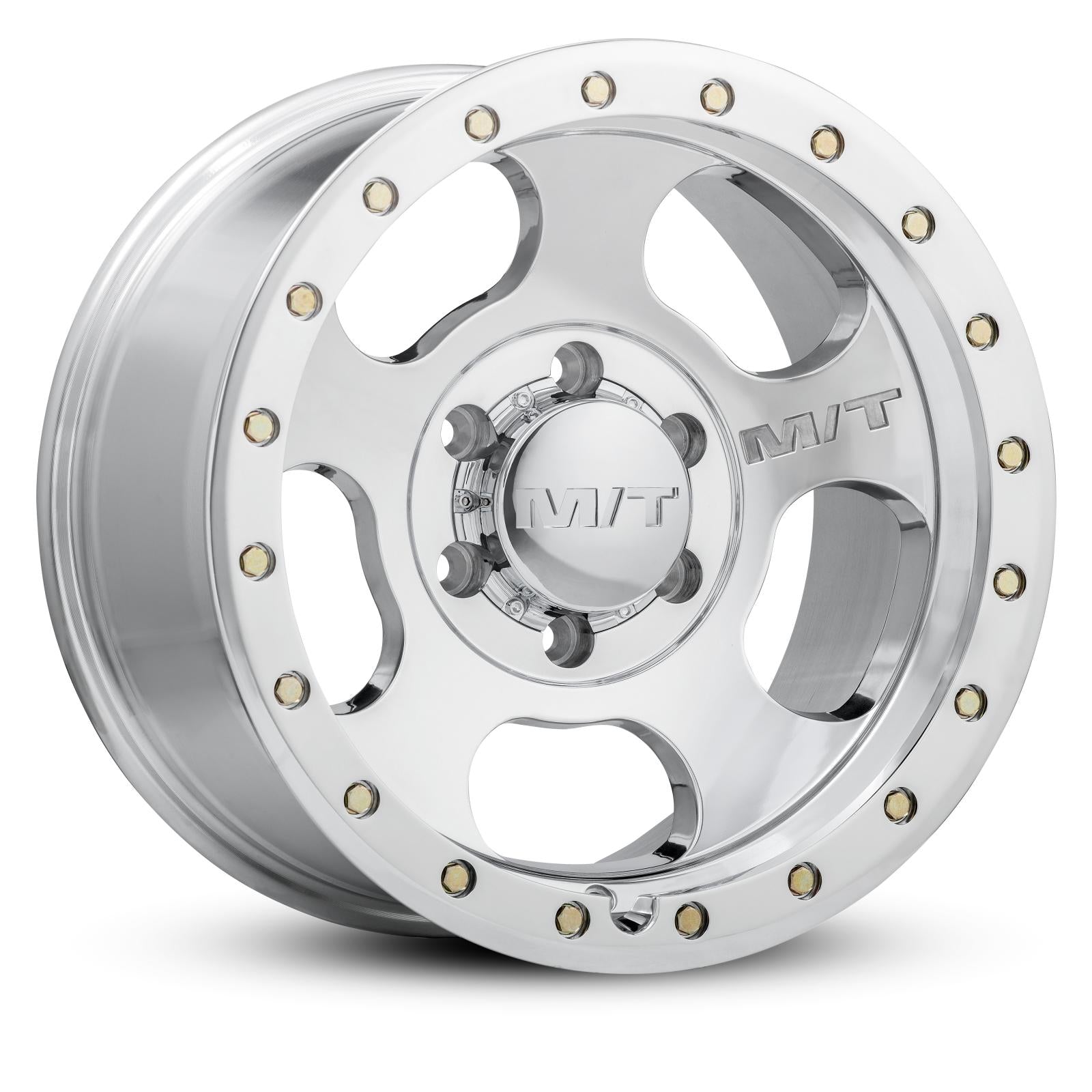 MT Canyon Pro Wheel 17X9 5 x 8X170 Hub Bore 4.929 Polished Mickey Thompson