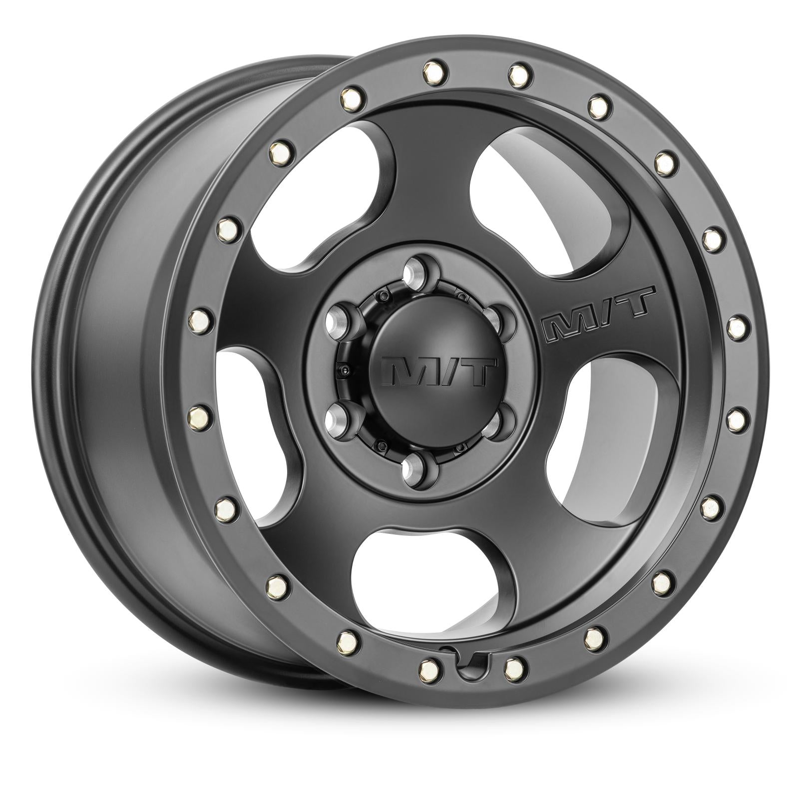 MT Canyon Pro Wheel 20x9 5 x 5x5 Hub Bore 2.819 Satin Black Zinc Bolts Mickey Thompson