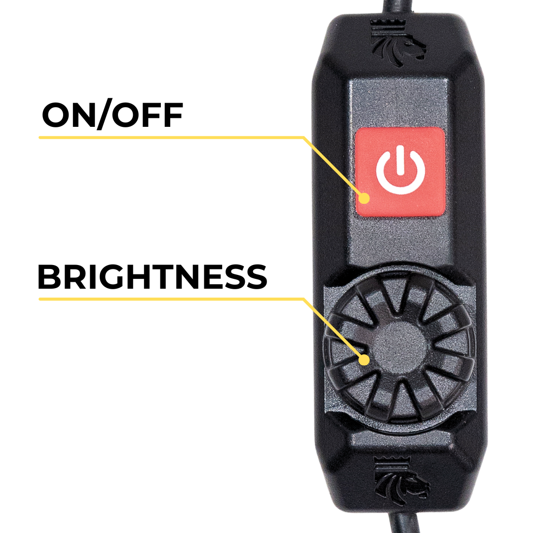 Rotary Dimmer Switch, 10-Pack