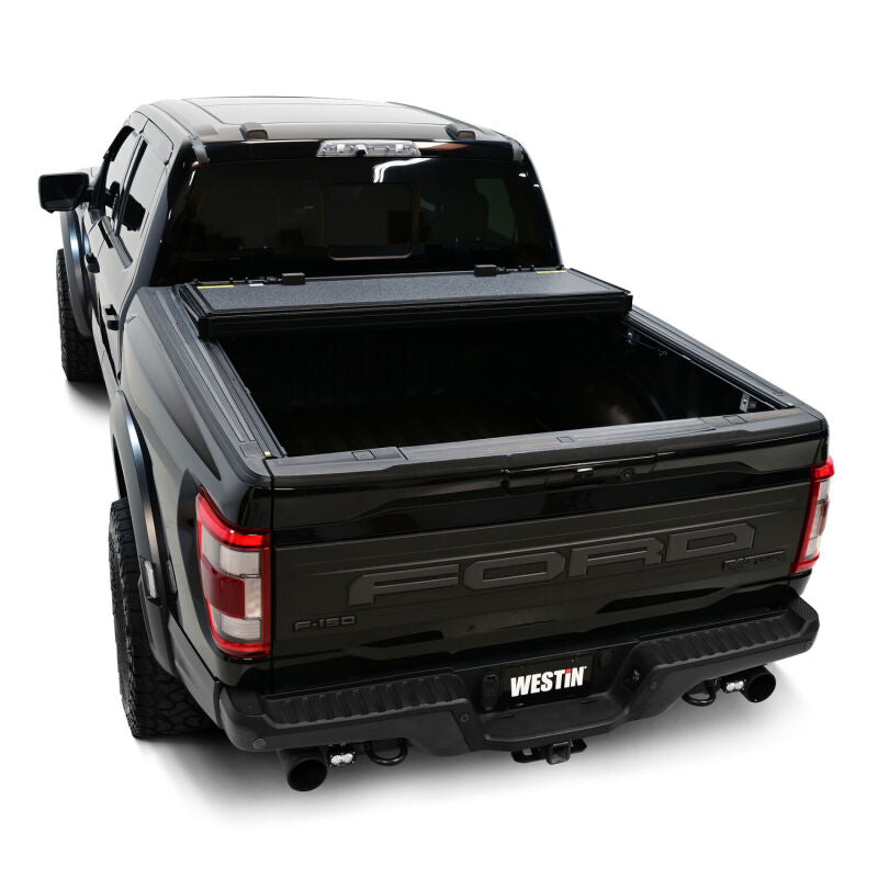 Westin 15-26 Ford F-150 5ft. 7in. Bed Hard Tri-Fold Tonneau Cover - Black
