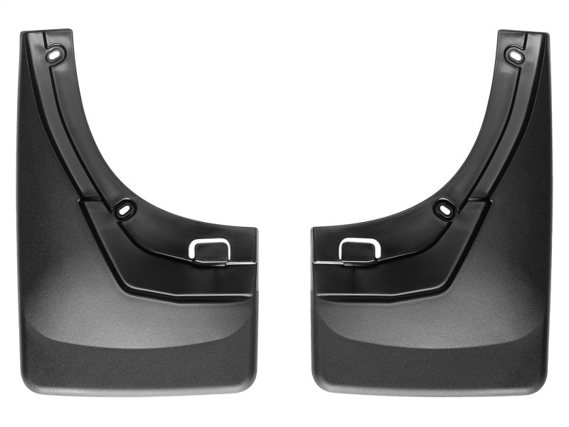 WeatherTech 07-13 Chevrolet Tahoe No Drill Mudflaps - Black