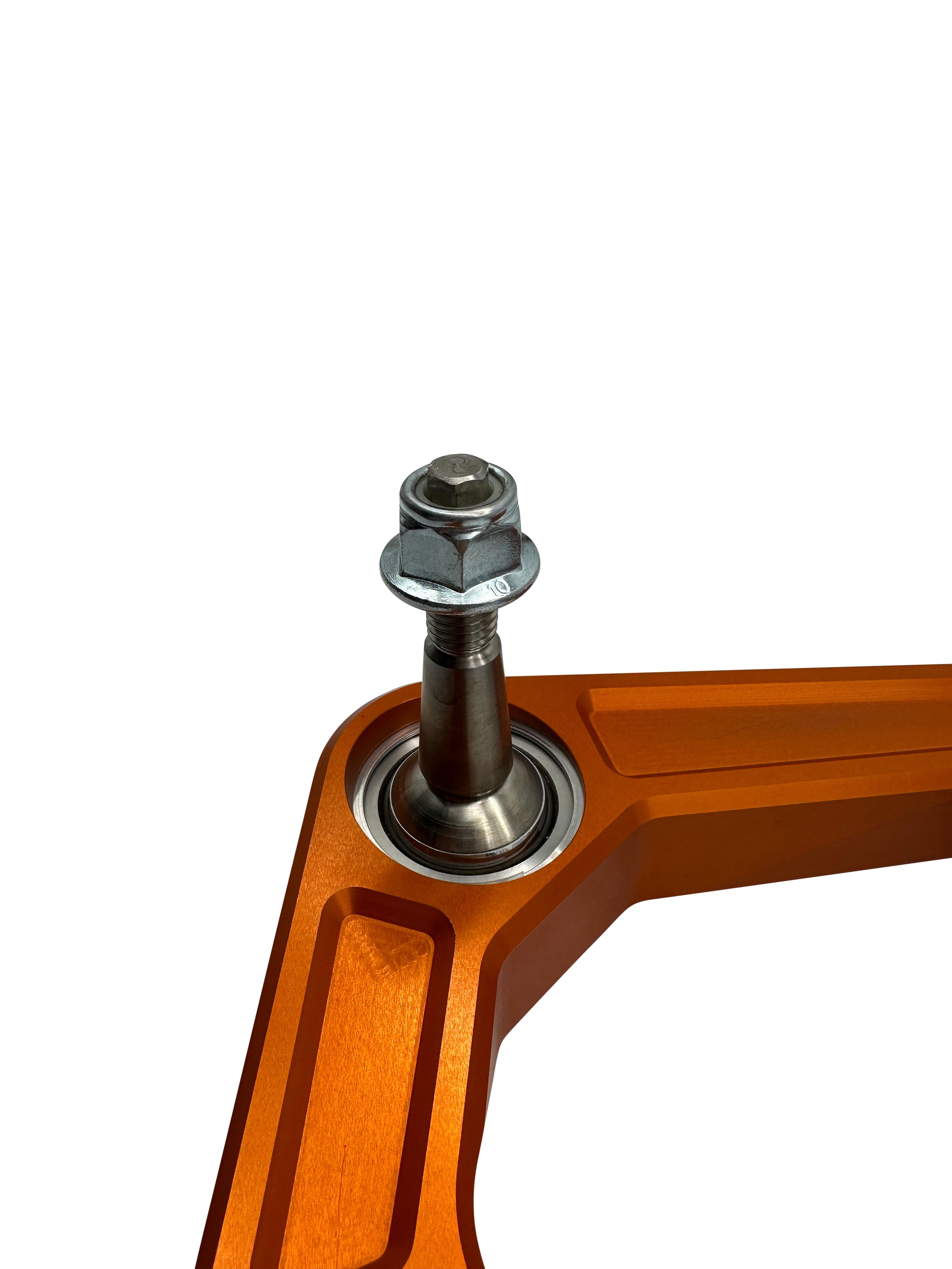 ELEVATE Suspension Billet Uniball UCA | Fits 05-23 Toyota Tacoma | FOX Orange