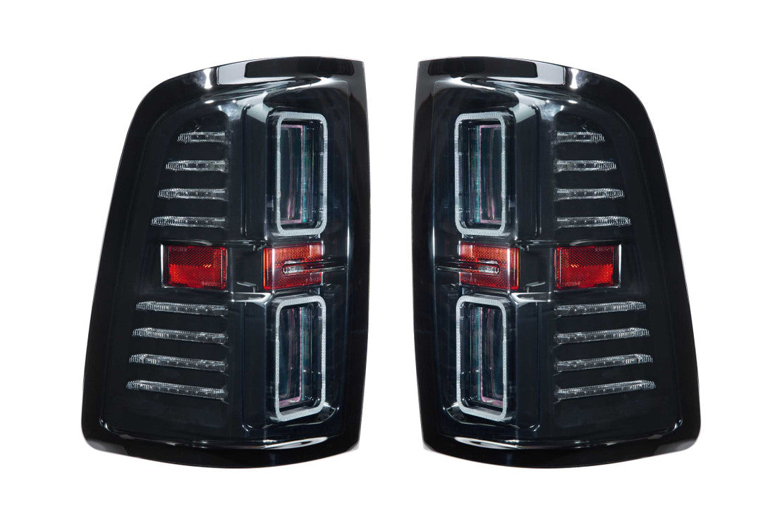 DODGE RAM 1500 (2019-2023): MORIMOTO XB LED TAIL LIGHTS SMOKED