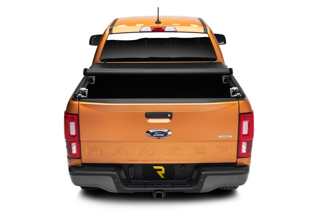 TruXport Tonneau Cover Black 2024-2025 Ford Ranger 5 Foot Bed Truxedo