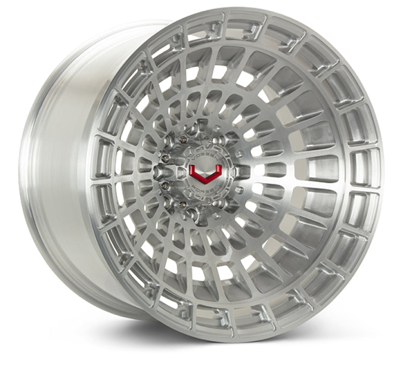 Vossen LCX-04 24x12 - 6x139.7 - ET44 - Ultra Deep - 78.1 - Brushed Gloss Clear Wheel