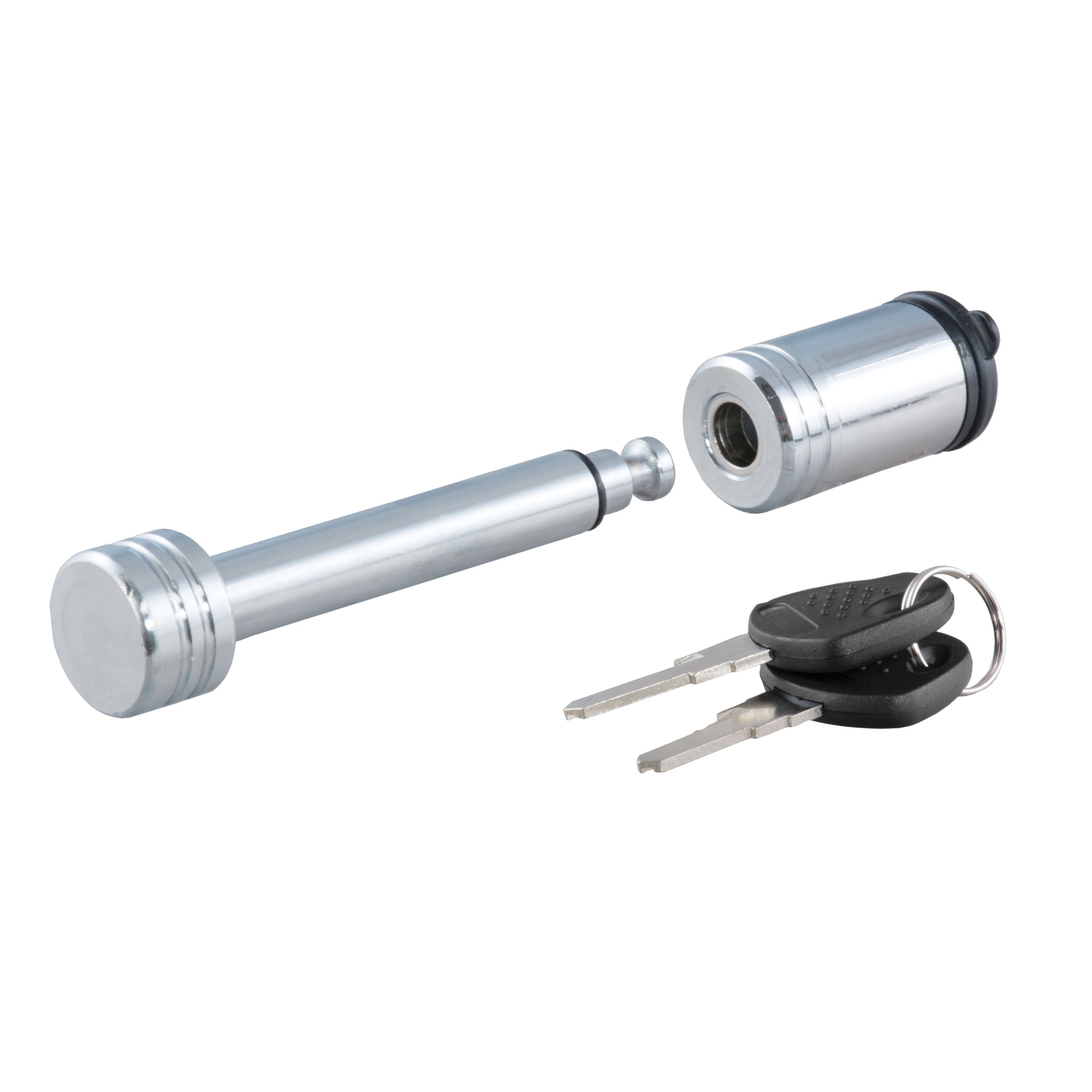 CURT Trailer Hitch Lock, 1/2-Inch Pin Diameter, Fits 1-1/4-Inch Receiver Model 23501