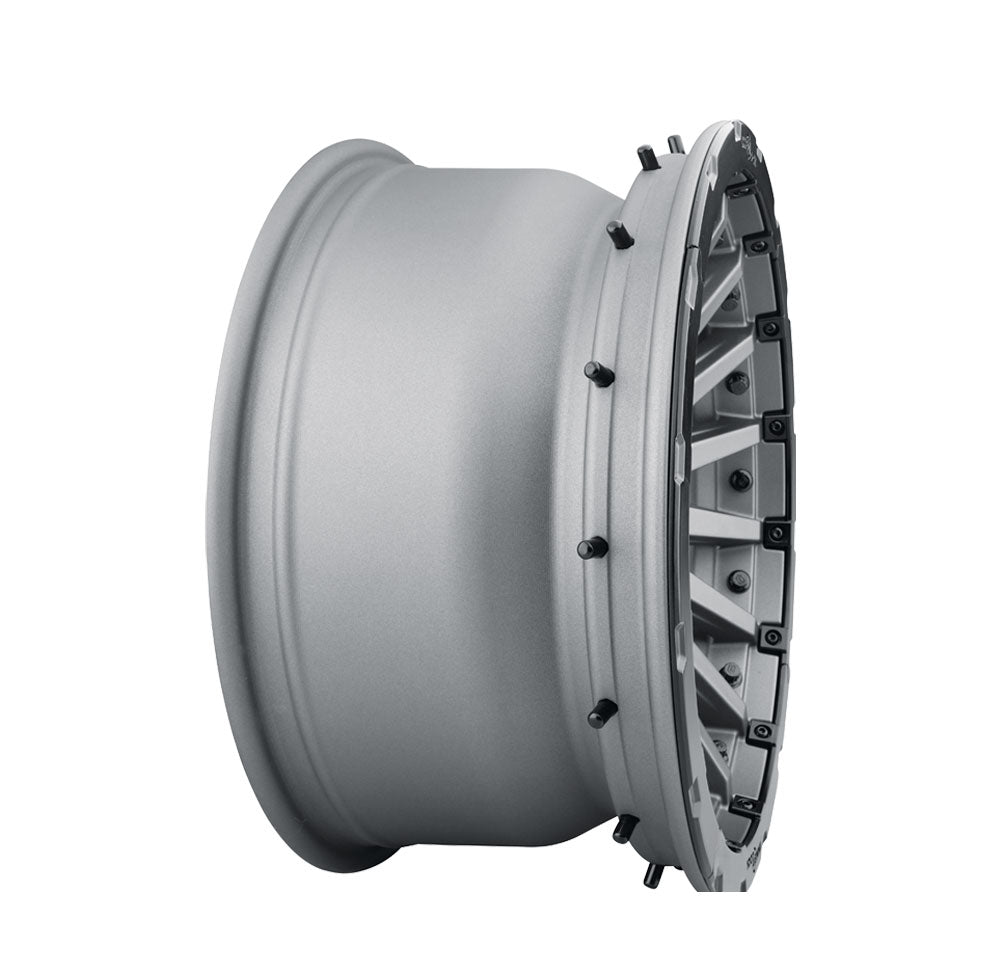 Rebound Pro 18 X 9 / 6 X 5.5 0MM Offset 5 Inch Back Space Charcoal W/ Black Ring, ICON Alloys