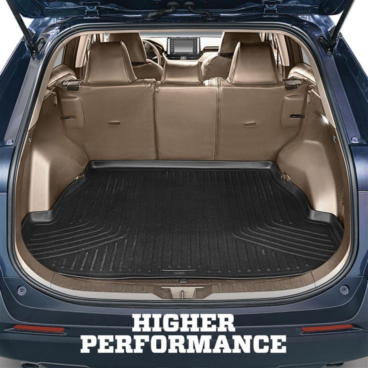 Weatherbeater Cargo Liner Black 25-26 Toyota 4Runner Full Hybrid EV-Gas (Fhev) Husky Liners