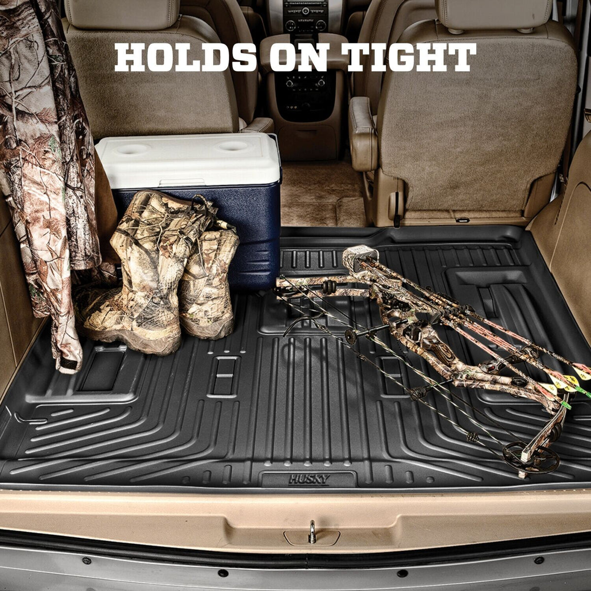 Weatherbeater Cargo Liner Black 25-26 Toyota 4Runner Full Hybrid EV-Gas (Fhev) Husky Liners