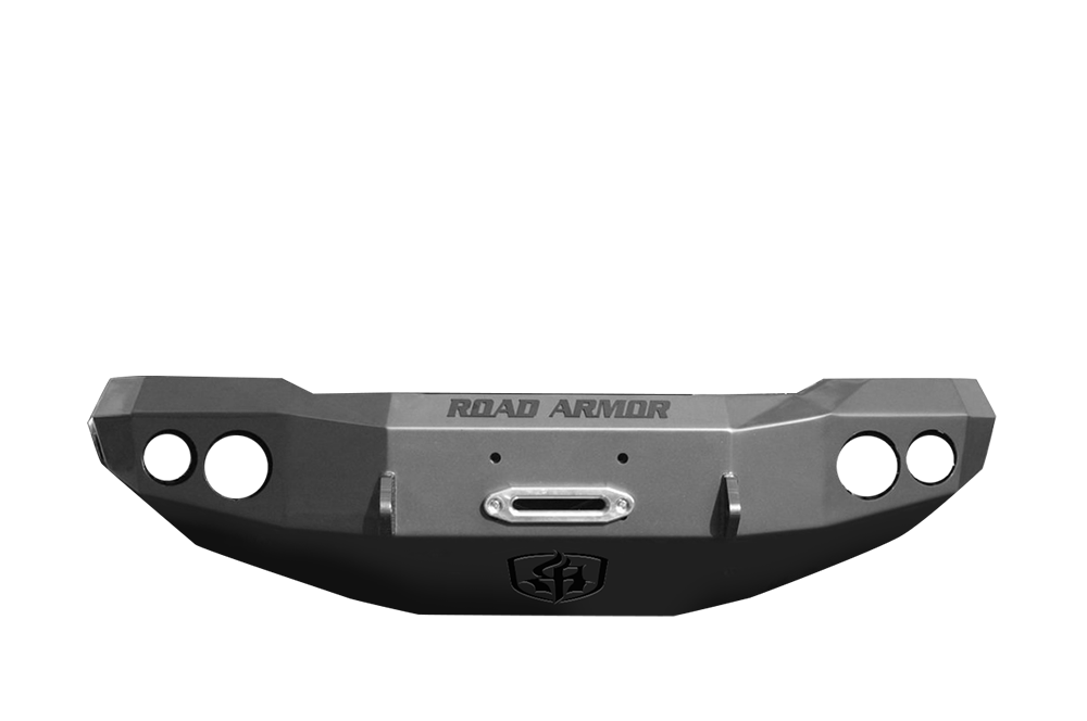 Stealth Front Winch Bumper - Texture Black WARN M12000, Smittybilt XRC 2000-2007 GMC 2500 3500