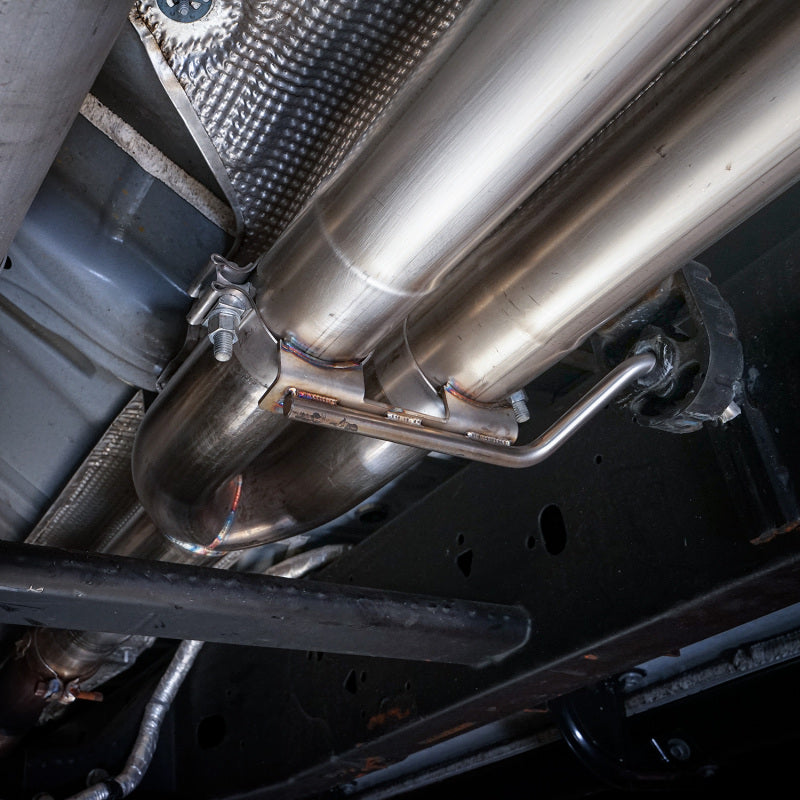Stainless Works 2019+ Chevrolet Silverado 5.3L 3in Legend Catback Factory Connect Dual Polished Tip