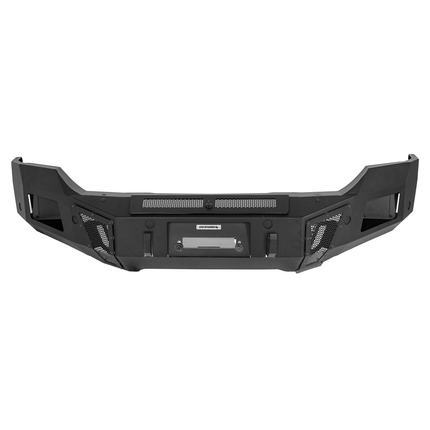 BR6 Front Bumper Replacement Textured Black 2013-2018 Ram 1500 Go Rhino