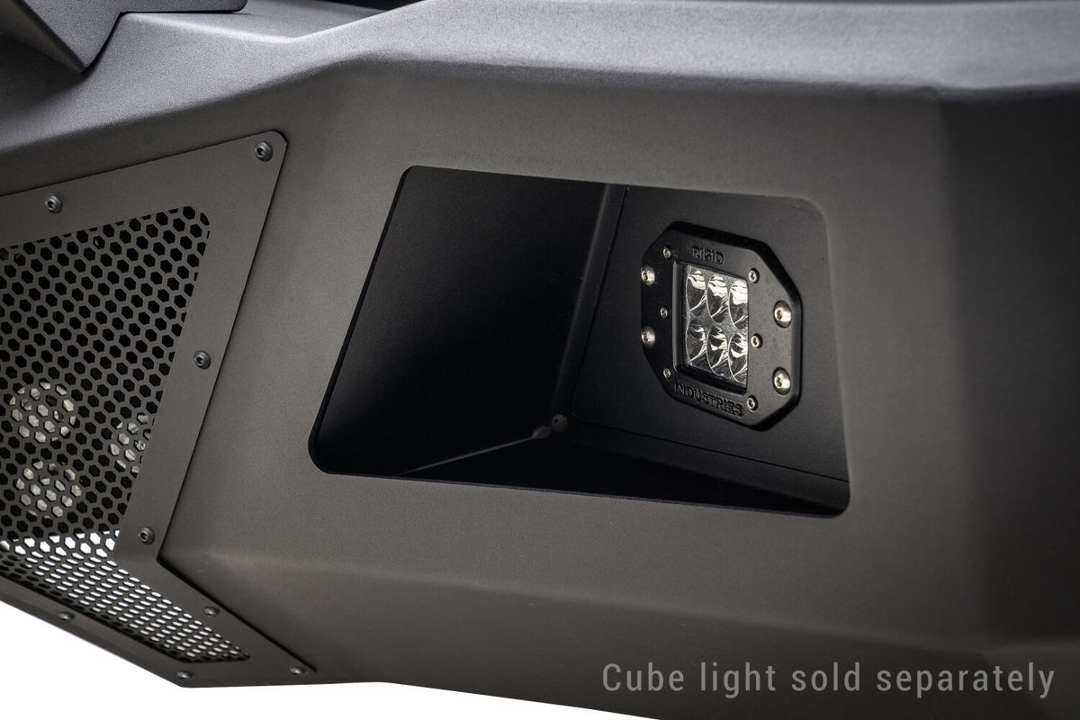 BR5/BR10 Front Light Plates (3x3 Flush Mount) Textured Black 2010-2010 Dodge Ram 2500/3500 2011-2016 Ford F-250/F-350 Go Rhino