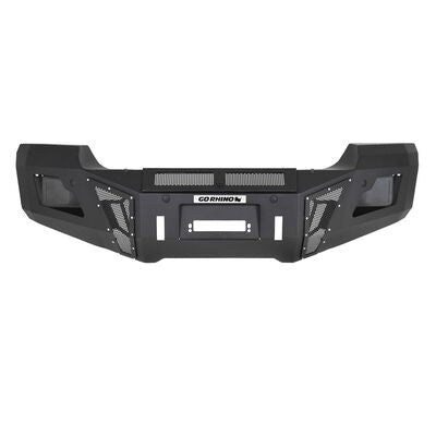 BR11 Front Bumper Replacement Textured Black 2015-2019 Sierra 2500/3500 HD Go Rhino