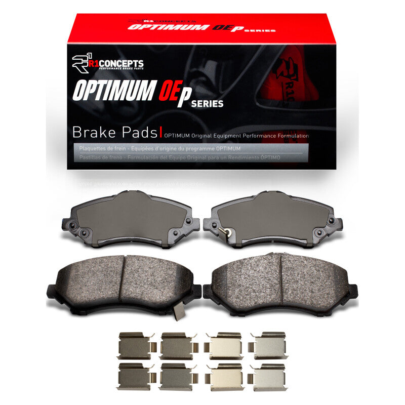 R1 2007-2018 Chrysler Town & Country Front R1 Optimum OE Pads & Hardware Kit