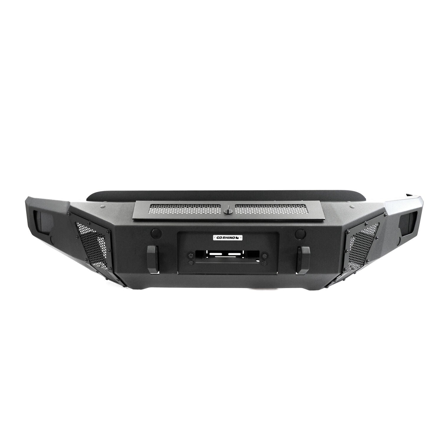 BR6 Winch Ready Front Bumper for Ford F 150 Textured Black 2021-2023 Ford F-150 Go Rhino