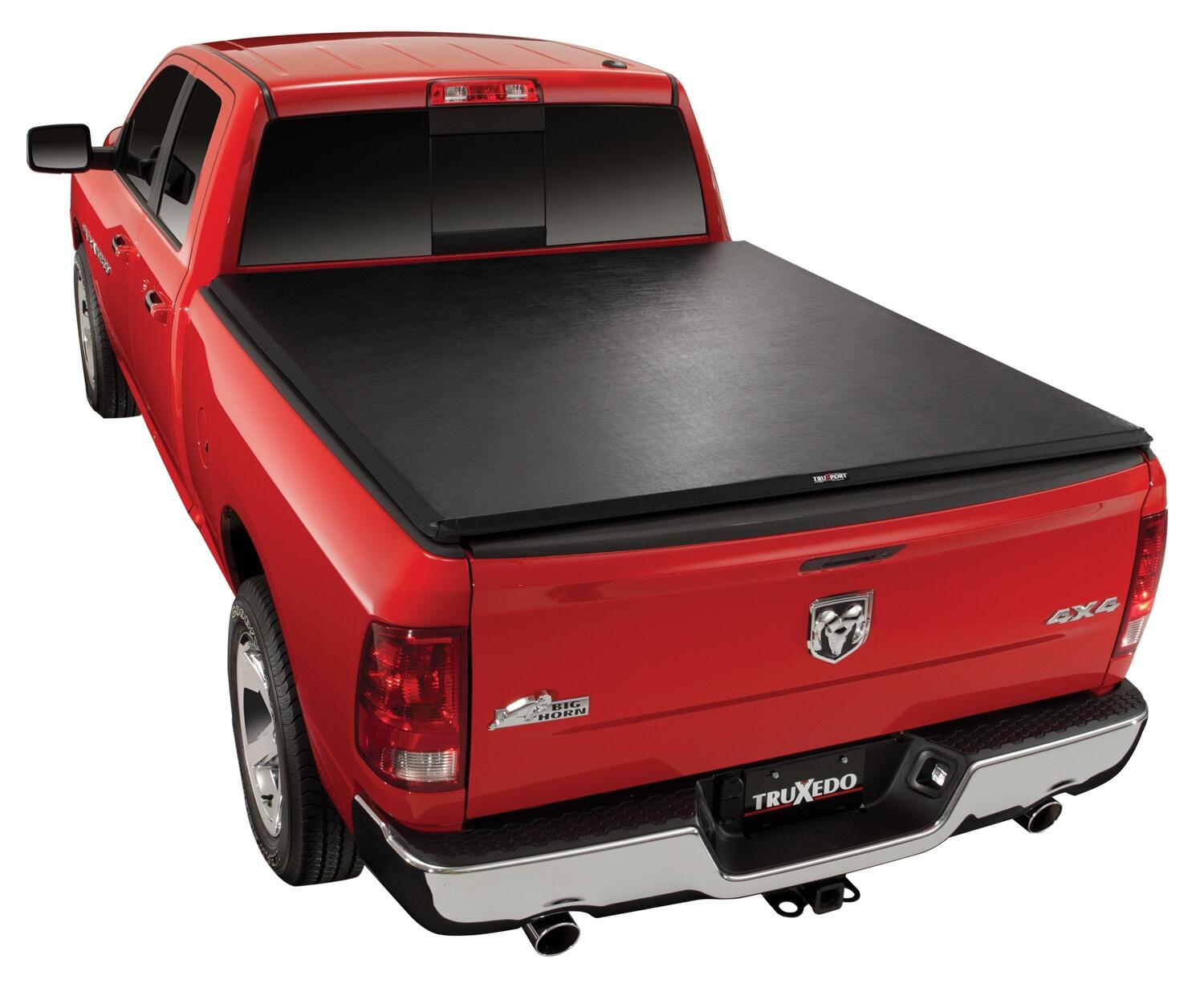 TruXport Tonneau Cover Black 2009-2018 (2019-2024 Classic) Ram 5 Foot 7 Inch Bed without RamBox Truxedo