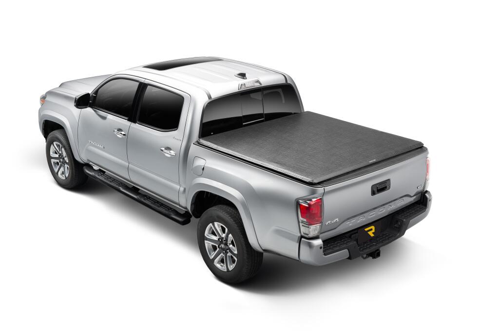 TruXport Tonneau Cover Black 2007-2013 Toyota Tundra 8 Foot Bed without Deck Rail System Truxedo