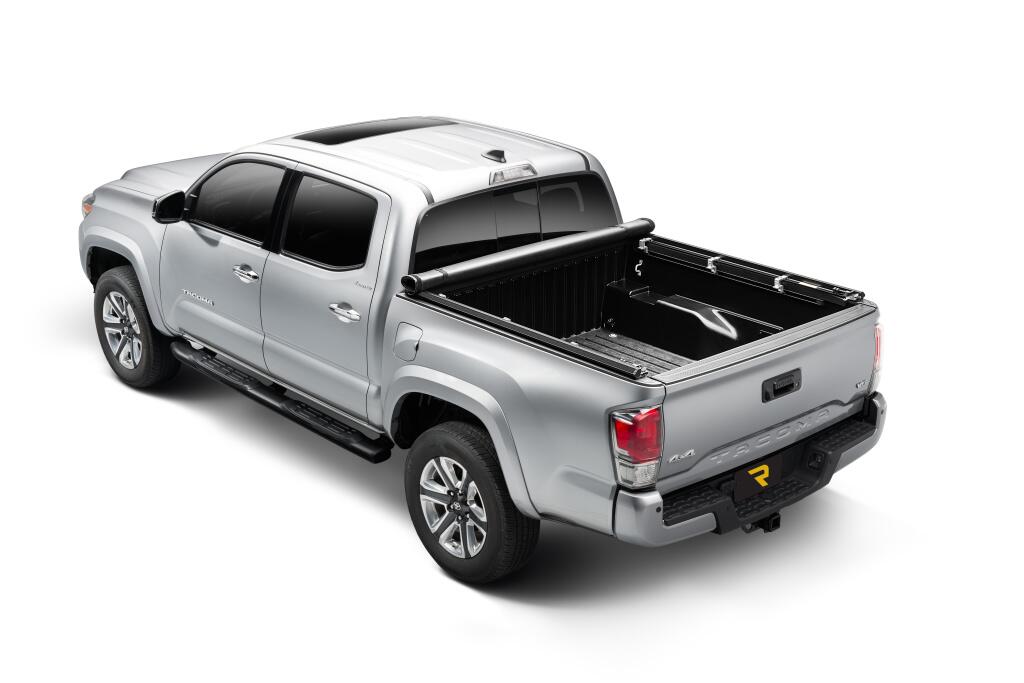 TruXport Tonneau Cover Black 2007-2013 Toyota Tundra 8 Foot Bed without Deck Rail System Truxedo