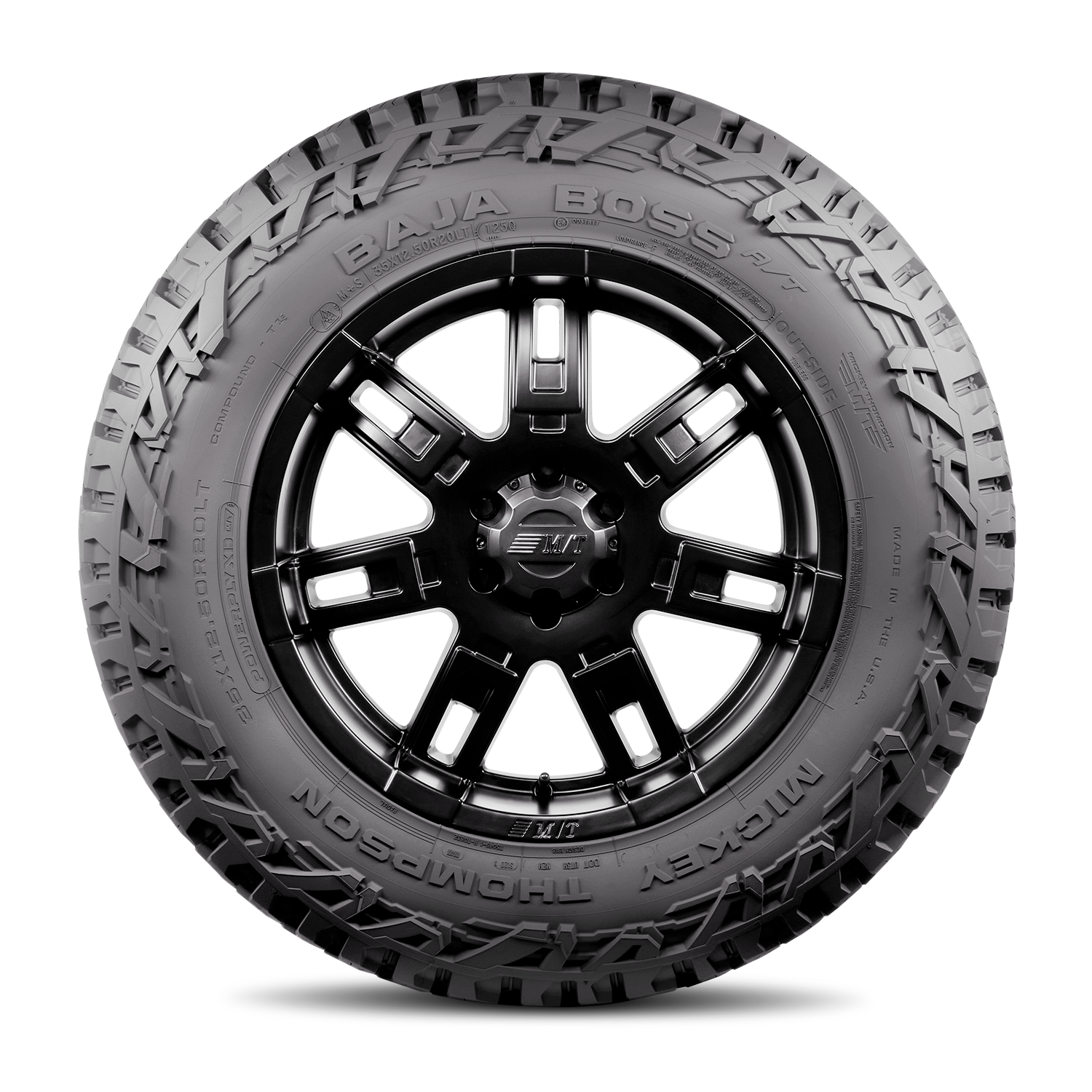 Baja Boss A/T LT255/85R17 Light Truck Radial Tire 17.0 Inch Black Sidewall Mickey Thompson