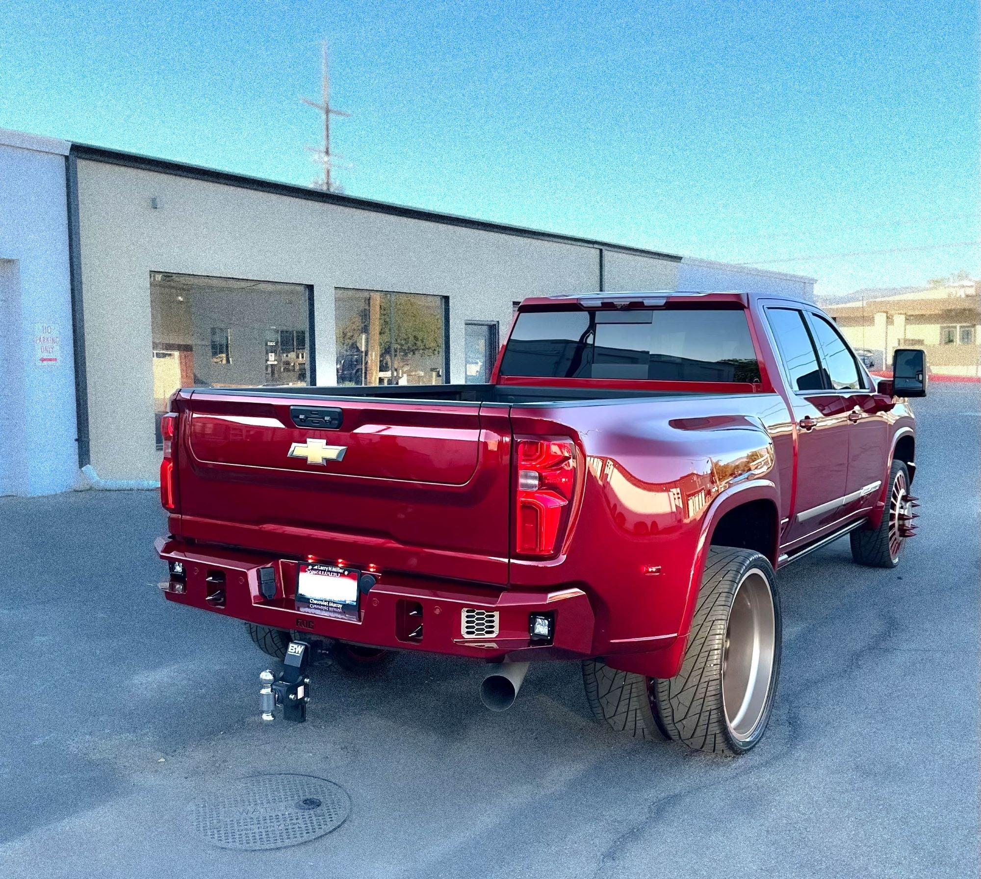 Steel Demon Series 2020-2023 Chevy 2500/3500 Rear Bumper