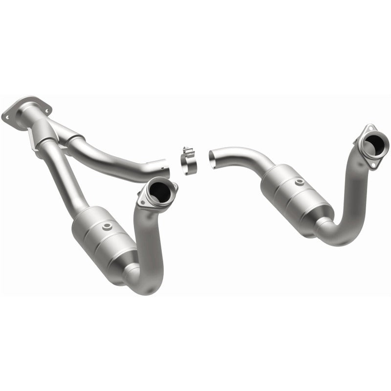 MagnaFlow DF Cat Conv 08-10 Ford F-250/F-250 SD/F-350/F-350 SD 5.4L/6.8L/F-450 SD 6.8L Y-Pipe Assy