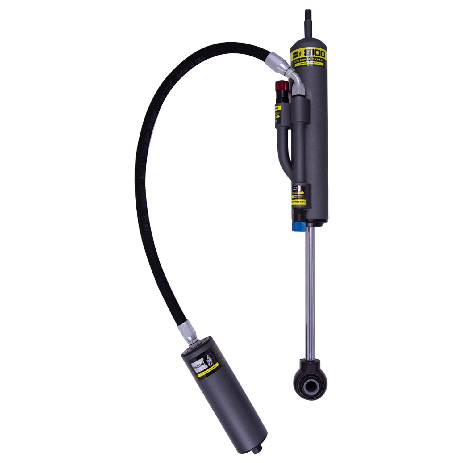 Suspension Shock Absorber Rear Right Monotube Lexus GX460 2023-2010 GX470 2009-2003 Toyota 4Runner 2024-2003 B8 8100 (Bypass) Bilstein