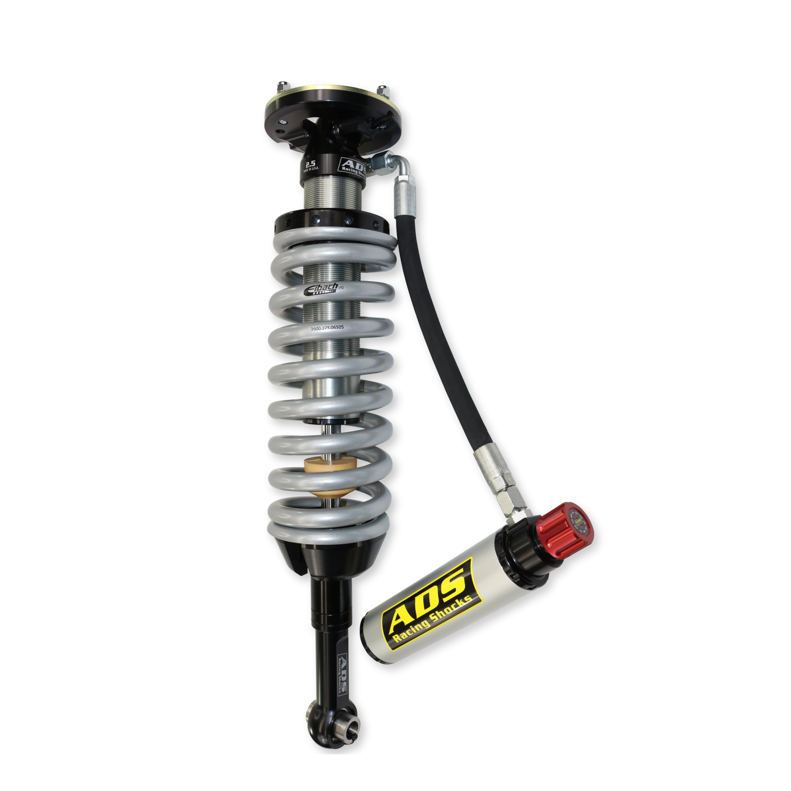 2010-2014 Ford F-150 Svt Raptor Direct Fit 2.5 inch Adjustable Reservoir Race Coilovers Front 21.05 Inch Collapsed 26.94 Inch Extended ADS Shocks