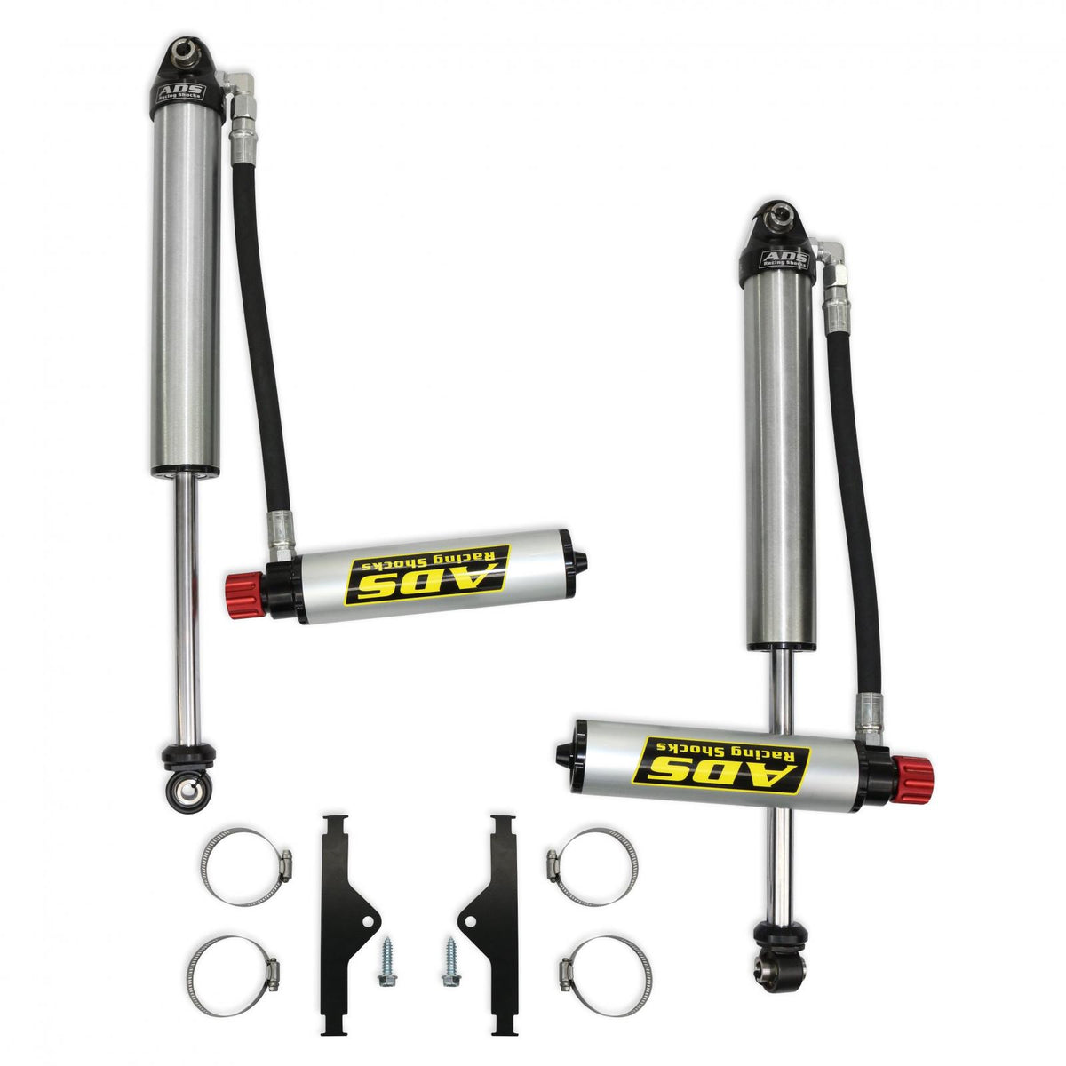 2008-2021 Toyota Land Cruiser Base Heritage Edition Direct Fit 2.5 inch Adjustable Reservoir Race Shocks Rear 15.629 Inch Collapsed 24.041 Inch Extended ADS Shocks