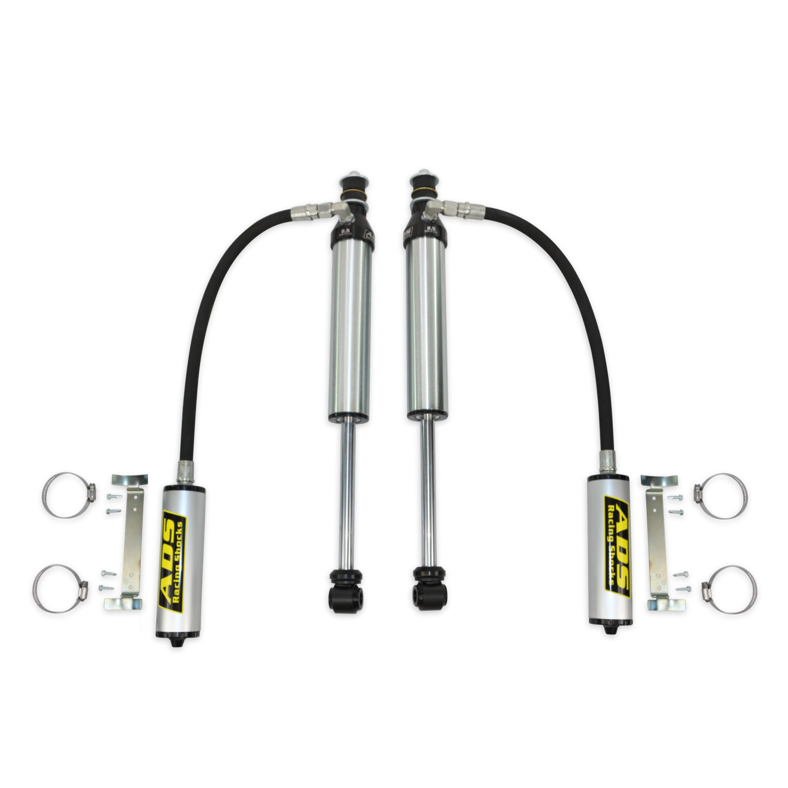 2003-2024 Toyota 4Runner 2007-2014 Toyota Fj Cruiser Direct Fit 2.5 inch Reservoir Race Shocks Rear Fits Vehicles With 0-2 (in) Rear Lift, Without X-Reas Suspension ADS Shocks