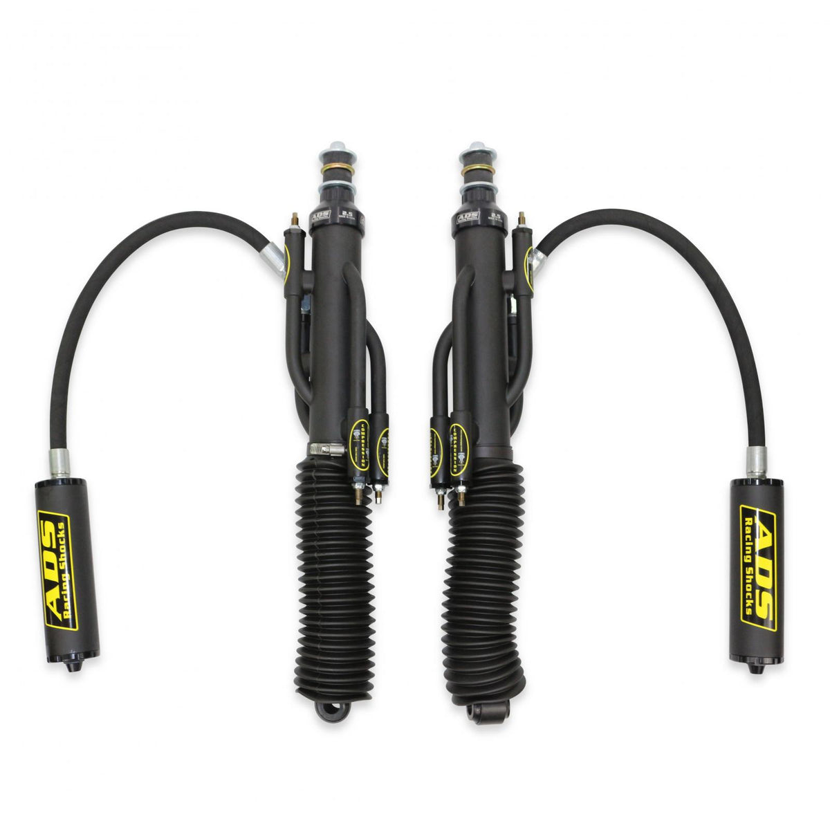 2003-2024 Toyota 4Runner 2007-2014 Toyota Fj Cruiser Direct Fit 2.5 inch 3-Tube Bypass Reservoir Race Shocks Black Rear ADS Shocks