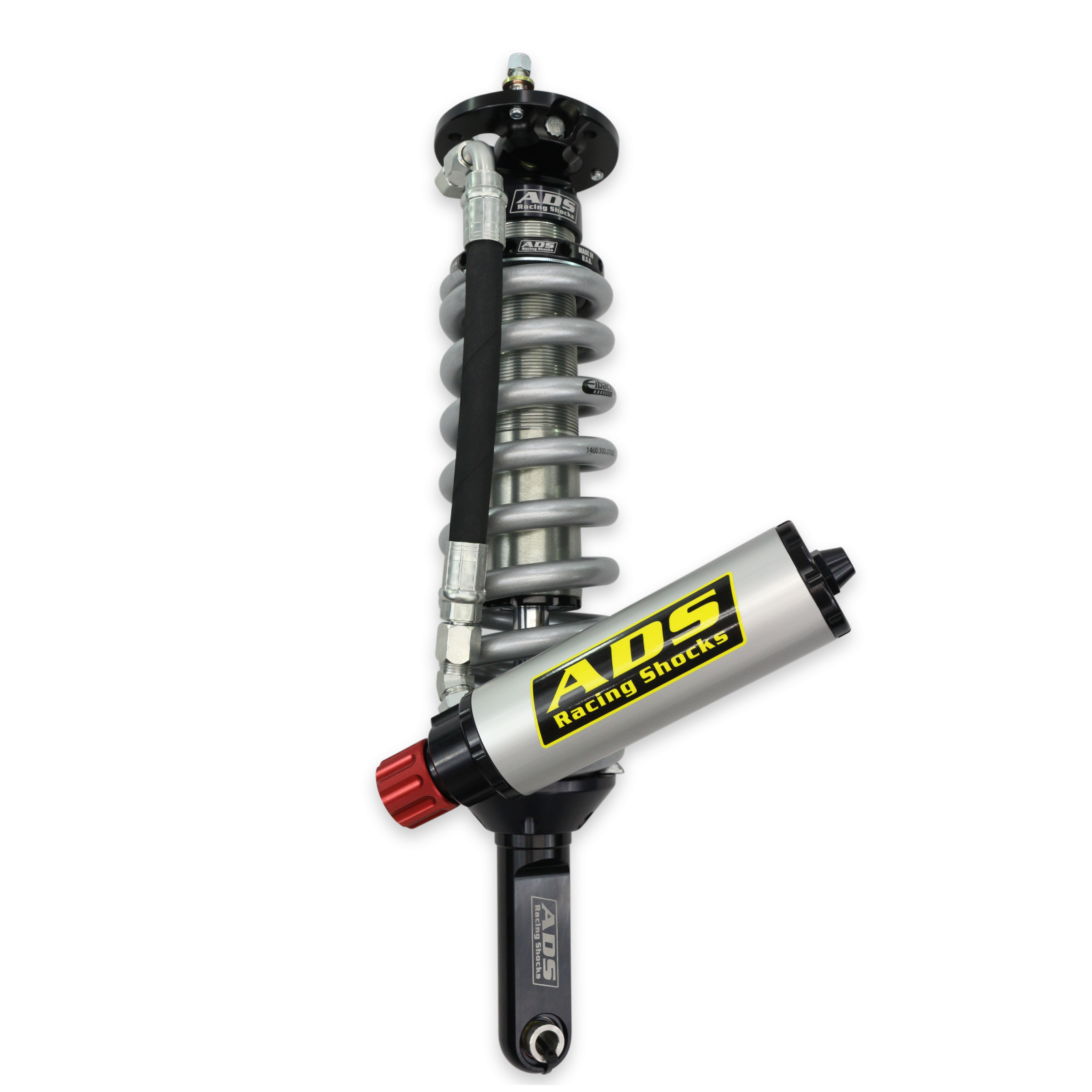 1996-2004 Toyota Tacoma Base Dlx SR5 Limited Pre Runner S-Runner Direct Fit 2.5 inch Adjustable Reservoir Race Coilovers Front Provides 1.5-3 (in) Front Lift, With 700 (lb/in) Springs ADS Shocks