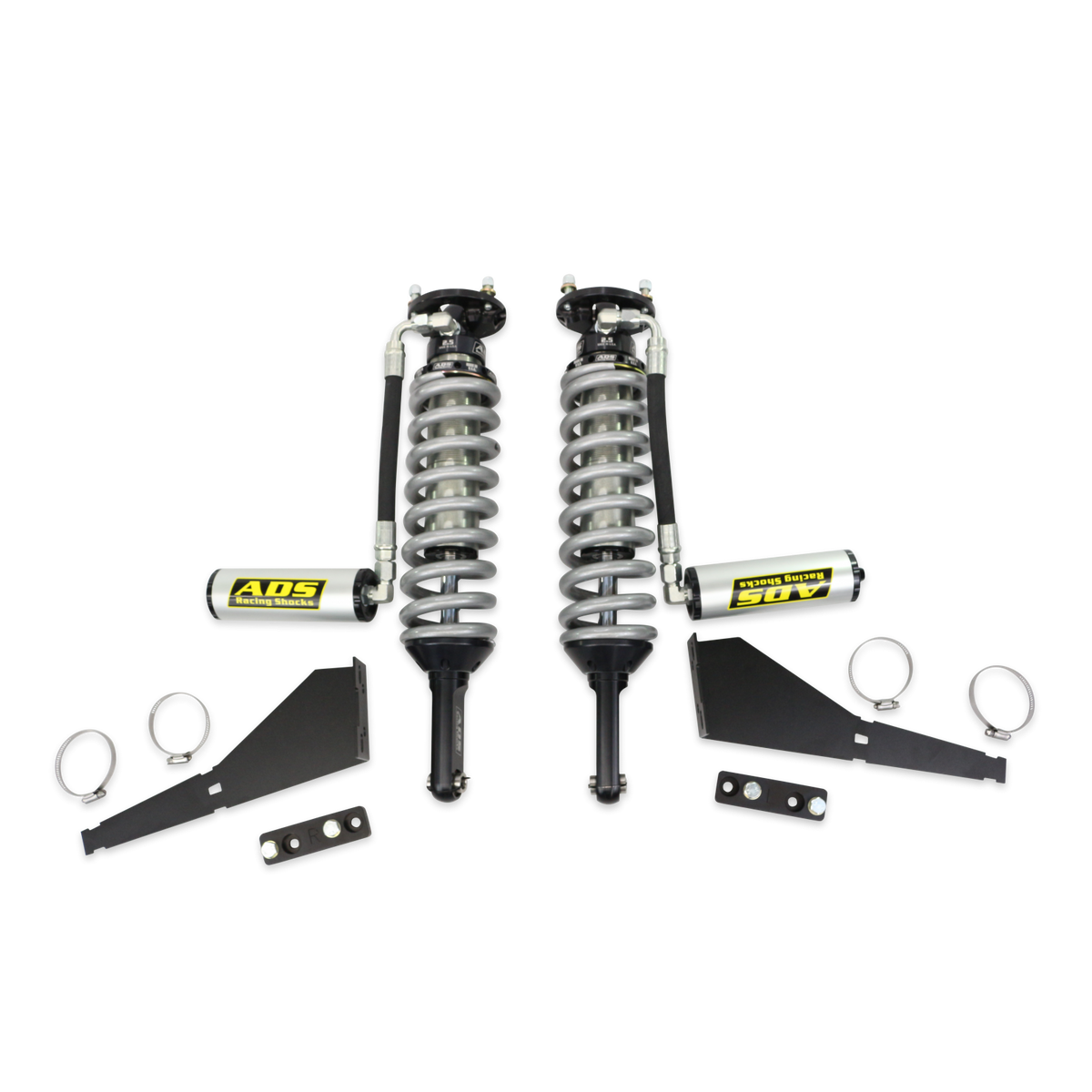 2000-2006 Toyota Tundra Base Limited SR5 2001-2006 Toyota Sequoia Limited SR5 Direct Fit 2.5 inch Reservoir Race Coilovers Front ADS Shocks