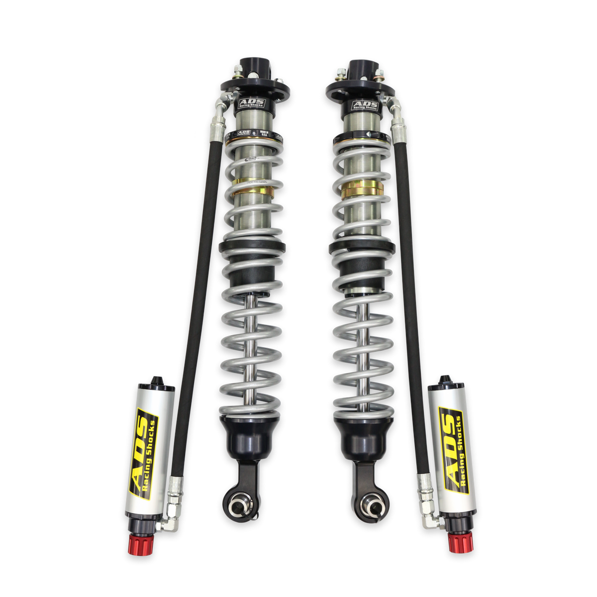 2021-2025 Ford Bronco Direct Fit 2.5 inch Adjustable Reservoir Race Coilovers Rear 17.719 Inch Collapsed 27.723 Inch Extended Remote Reservoir 2 Door ADS Shocks