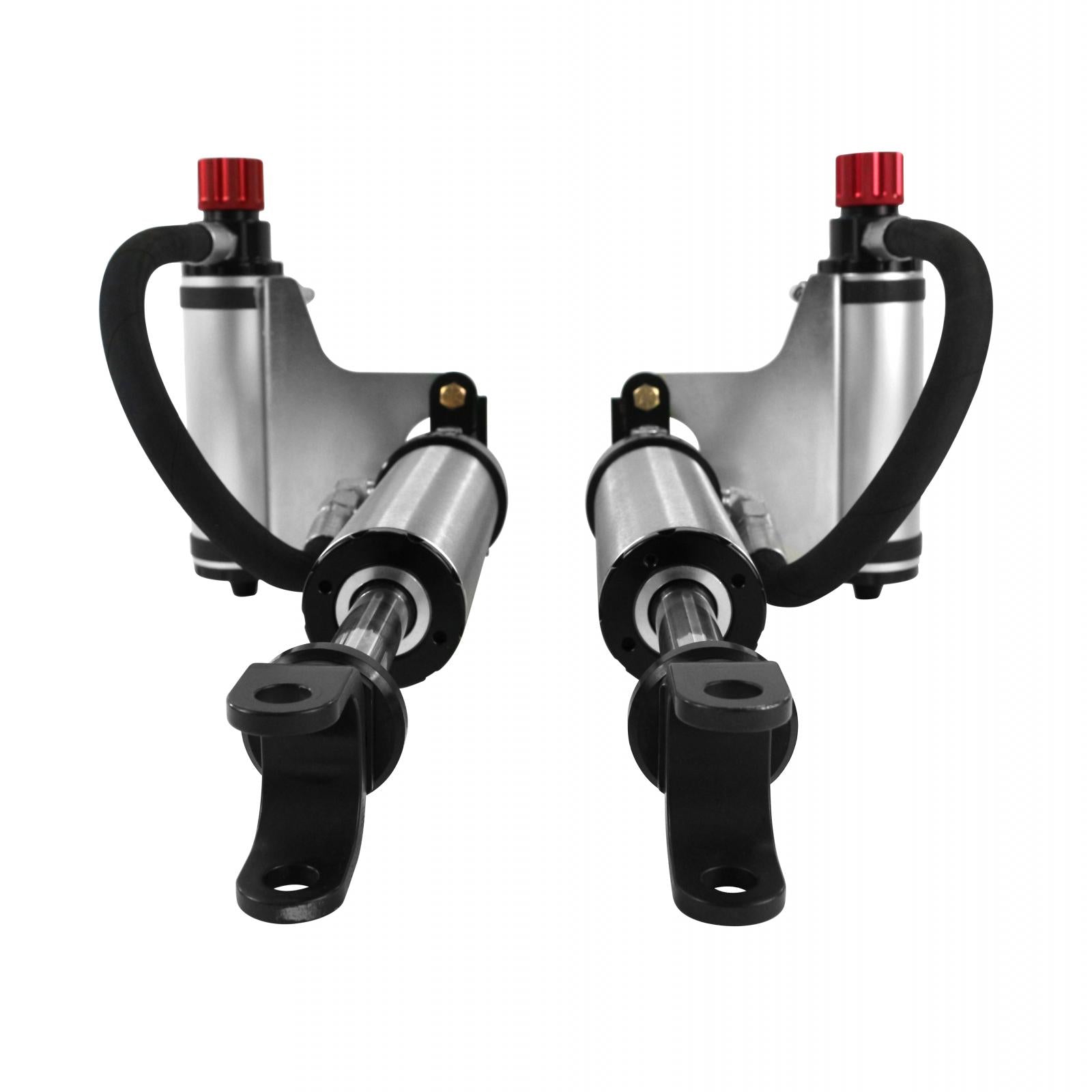 2011-2025 Chevrolet Silverado 2500 HD 2011-2025 Chevrolet Silverado 3500 HD and More Direct Fit 2.5 inch Adjustable Reservoir Race Shocks Front 13.75 Inch Collapsed 18.75 Inch Extended ADS Shocks