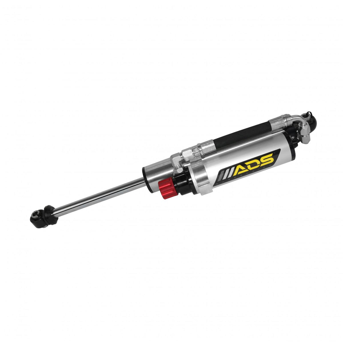 2011-2025 Chevrolet Silverado 2500 HD 2011-2025 Chevrolet Silverado 3500 HD and More Direct Fit 2.5 inch Adjustable Piggyback Race Shocks Rear 16.04 Inch Collapsed 26.06 Inch Extended ADS Shocks