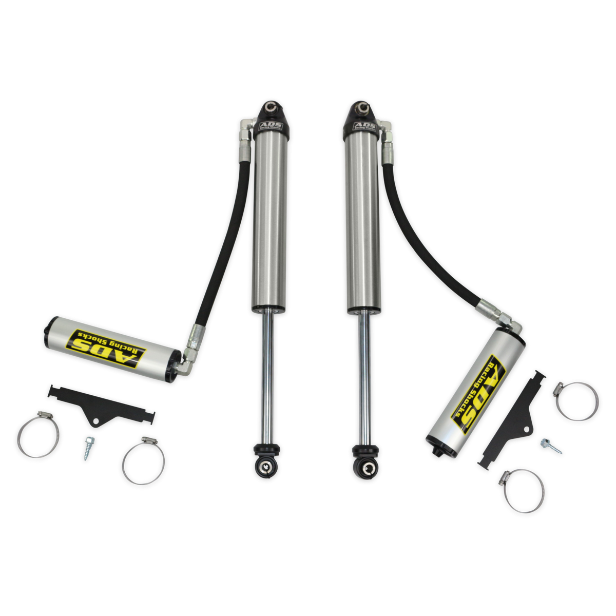 2022 Chevrolet Silverado 1500 Ltd 2019-2026 Chevrolet Silverado 1500 and More Direct Fit 2.5 inch Reservoir Race Shocks Rear ADS Shocks